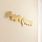 Bismillah Modern Arabic typography wall art in steel by Kashida design