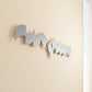 Bismillah Modern Arabic typography wall art in steel by Kashida design