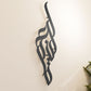 Modern long decorative Kashida wall accent in modern Arabic calligraphy translating to blessing