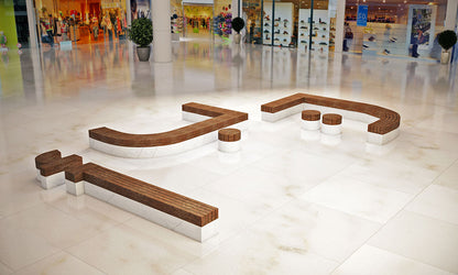 Proposal for public bench area within mall