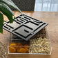 Personalized Arabic calligraphy name wooden and acrylic box