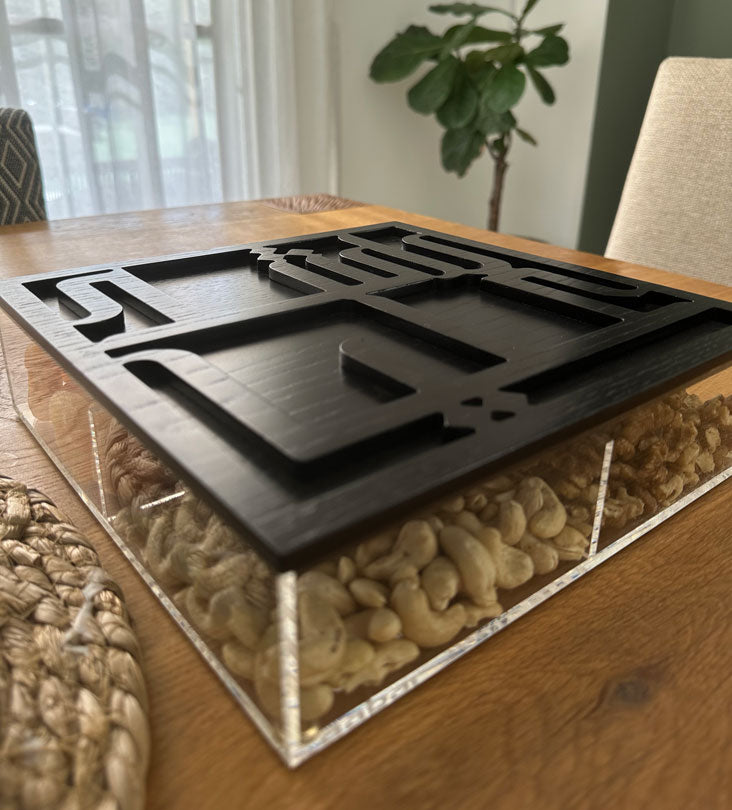 Acrylic box online coffee table